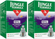 Jungle Formula Mosquito Killer Plug in Refill Pack of 2