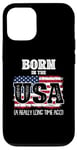 iPhone 12/12 Pro Born In The Usa A Really Long Time Ago Birthday USA Flag Case