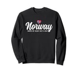 Norwegian Souvenirs Makes My Heart Skip A Beat I Love Norway Sweatshirt