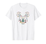 Disney Mickey & Minnie Noël Collage Art Fill T-Shirt