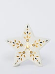 John Lewis Ceramic Star LED Decoration