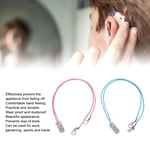 Pink Blue Hearing Amplifier Lanyard Easy Using Practical Hearing Amplifier C TOU