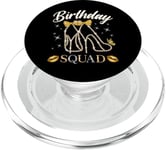 Fête d'anniversaire assortie pour la famille Diva Queens Femmes Filles PopSockets PopGrip pour MagSafe