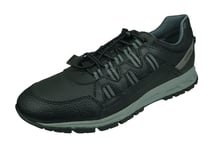 Geox U Delray A Mens Trainers / Sneakers - Black