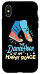 iPhone X/XS The Dance Floor Is My Happy Place Shoes Funny Dance Case