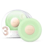 FOREO UFO 3 go masque hydratant visage de voyage - Anti-âge - Luminothérapie LED à spectre complet et lumière rouge - Thermothérapie - Massage visage T-Sonic - Compact - Lavender