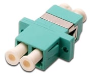 DIGITUS Professional - Coupleur réseau - LC multi-mode (F) pour LC multi-mode (F) - fibre optique - turquoise