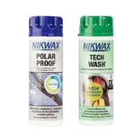 NIKWAX POLAR REPROOFING & TECH WASH, 300ML DUAL PACK **FREE POSTAGE**