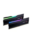 G.Skill Trident Z5 RGB DDR5-6000 - 32GB - CL40 - Dual Channel (2 pcs) - Intel XMP - Svart med RGB