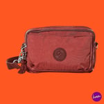 KIPLING Women's Abanu Multi Convertible Crossbody Bag, 2-in 1, Dusty Carmine