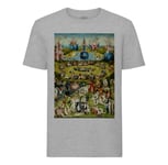 T-Shirt Homme Col Rond Jerome Bosch Le Jardin Des Delices Peinture Art Sacre