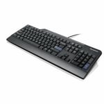 Lenovo Preferred Pro keyboard USB Danish Black