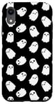 Coque pour iPhone XR Coque motif fantômes blancs d'Halloween