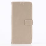 Crazy Horse Lommeboketui for Huawei P30 Pro - Beige