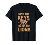 Lost The Keys Found The Lions Funny Zoologist T-Shirt