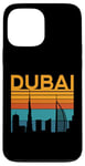 Coque pour iPhone 13 Pro Max Dubaï Emirats Arabes Unis Skyline City Retro Arabes Emirats Architecture