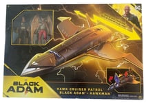 DC Black Adam Hawk Cruiser Patrol With Black Adam & Hawkman Figures New Sealed