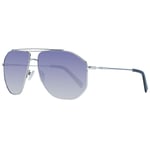 Guess Argent Hommes Homme Lunettes de Soleil Authentiques