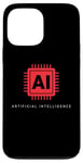 Coque pour iPhone 13 Pro Max Technologie de puce informatique intelligence artificielle IA