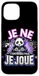 Coque pour iPhone 15 Panda Drôle Jeux Video Geek Gaming Gamer Panda