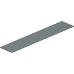 PEKA 100.1180.56 Tapis de tiroir antidérapant pour meuble de cuisine standard/Snello KB 150 mm, silicone gris noyer, argenté