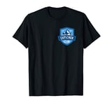 Mountain Explorer Club Pocket Badge Funny Adventure Hike T-Shirt