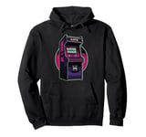 Retro Arcade Game, Arcade Game Machine Cabinet Video Gaming Pullover Hoodie