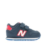 New Balance Boys Boy's 500 Hook and Loop Trainers in Indigo - Indigo Blue - Size UK 1.5 Infant