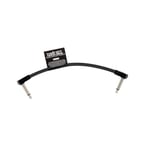 Ernie Ball Flex Patch Cable 15 cm - Negro - Único