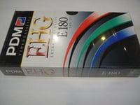 PDM EHG E180 Video BLANK Cassette SEALED Tape VHS