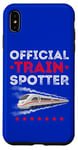 Coque pour iPhone XS Max Photographie officielle Train Spotter Trains à grande vitesse