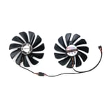 1 Pair Graphics Card Cooling Fan FDC10U12S9-C for XFX RX56700XT 5700 RX5600XT