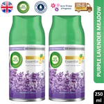 Air Wick Freshmatic Refills Automatic Spray Purple Lavender Meadow 250ml x2