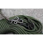 100st Mini Paracord S Nyckelring Karbinhake Clip,sf Fjäder Ryggsäck Spännen Låskrok För Utomhus Edc Camping Taktisk Överlevnad