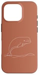 Coque pour iPhone 16 Pro Océan Arctique Habitats arctiques Recherche sonore Béluga Baleine