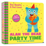 Alan the Bear Party Time (bok, board book, eng)