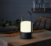 Solcellelampe med bærehåndtak og USB, Northlight