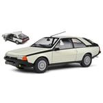 RENAULT FUEGO TURBO COUPE 1985 WHITE 1:18