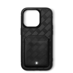 Montblanc Extreme 3.0 Hard Phone Case for Apple iPhone 15 Pro with 2cc Black