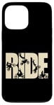 Coque pour iPhone 13 Pro Max Vélo tout-terrain, motocross, motard pour homme, femme, enfant