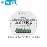 Moes Smart Zigbee Wifi Switch Module Himmennin Verho Switch Smart Life App Kaukosäädin Alexa Google Home Voice Control - Kytkimet