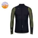 Veste De Cyclisme En Polaire Pour Homme,Vêtements De Vélo Chauds,Maillot D'hiver Long,Sourire,Extérieur-5 ¿,Xtriat,2023