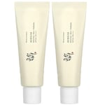 2PCS 50ml Beauty of Joseon Relief Sun Rice + Probiotics Sunscreen SPF50+ PA++++