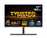 Twisted Minds Blaze Series 27” FHD, 180Hz, Fast IPS, 0.5ms, HDR400 Pelimonitori