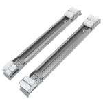 Pack of 2 Heavy Duty Washing Machine Tumble Dryers Appliance Rollers Trolley UK