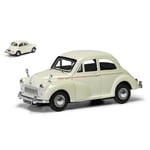 MORRIS MINOR 1000 1963 WHITE 1:43 Vanguards Auto Stradali Die Cast Modellino