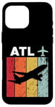 Coque pour iPhone 16 Pro Max Aéroport ATL d'Atlanta