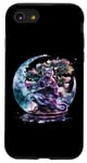 iPhone SE (2020) / 7 / 8 Samurai Cat Bonsai Tree Watercolor Japanese Samurai Cat Case