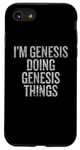 Coque pour iPhone SE (2020) / 7 / 8 Je suis Genesis qui fait Genesis Things Funny Vintage