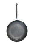 Satake 28 Cm Lightweight Cast Iron With H Ycomb Pattern Nonstick Svart